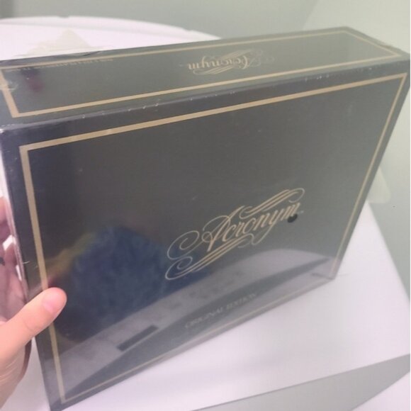 Vintage RARE Sealed 1985 Acronym Board Game By Tomy Canadian Collectible - Picture 6 of 8